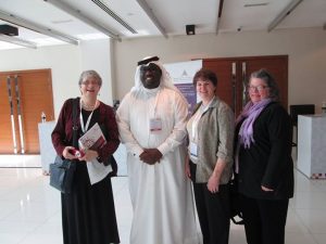 Mary Krautter, Mohamed Mubarak, Mary Beth Lock and Mary Scanlon