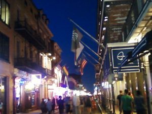 New Orleans at night