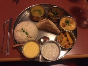 Obligatory Food Photo from Sherpa's Kitchen. This was my first experience with Nepalese cuisine.  