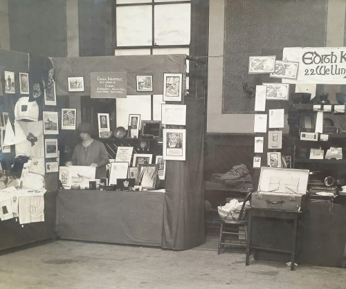 Elizabeth Yeats in Cuala exhibit