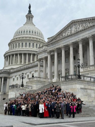 Library Advocates gather on Capitol Hill for National Library Legislative Day 2026