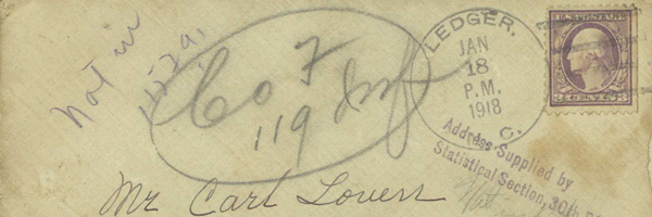 George Carl and Cordie Phillips Loven Papers