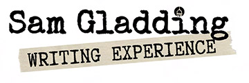 Sam Gladding Writing Experience Logo