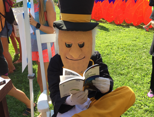 Demon Deacon reading at Arrive and Thrive 2015