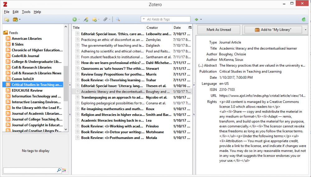 group not showing up in zotero firefox