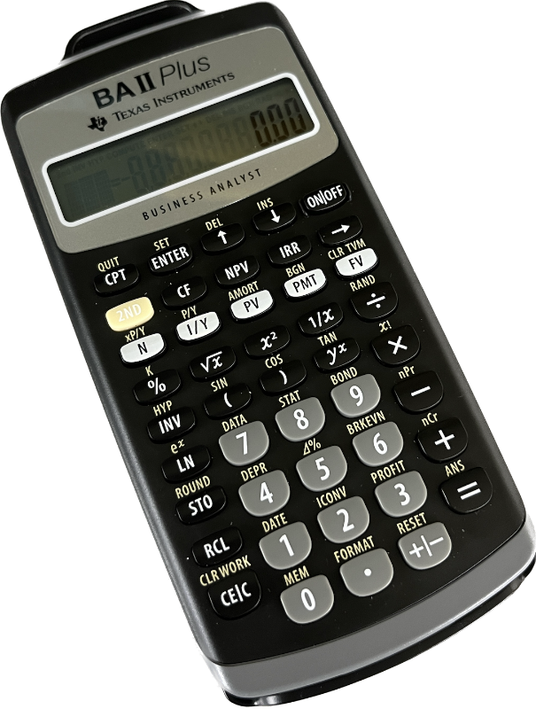 Financial Calculator (Texas Instruments BA II Plus)