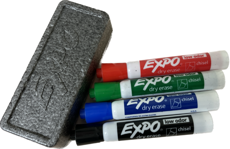 Dry Erase Markers Kit