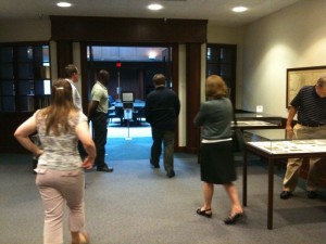 Touring the Special Collections Reading Room