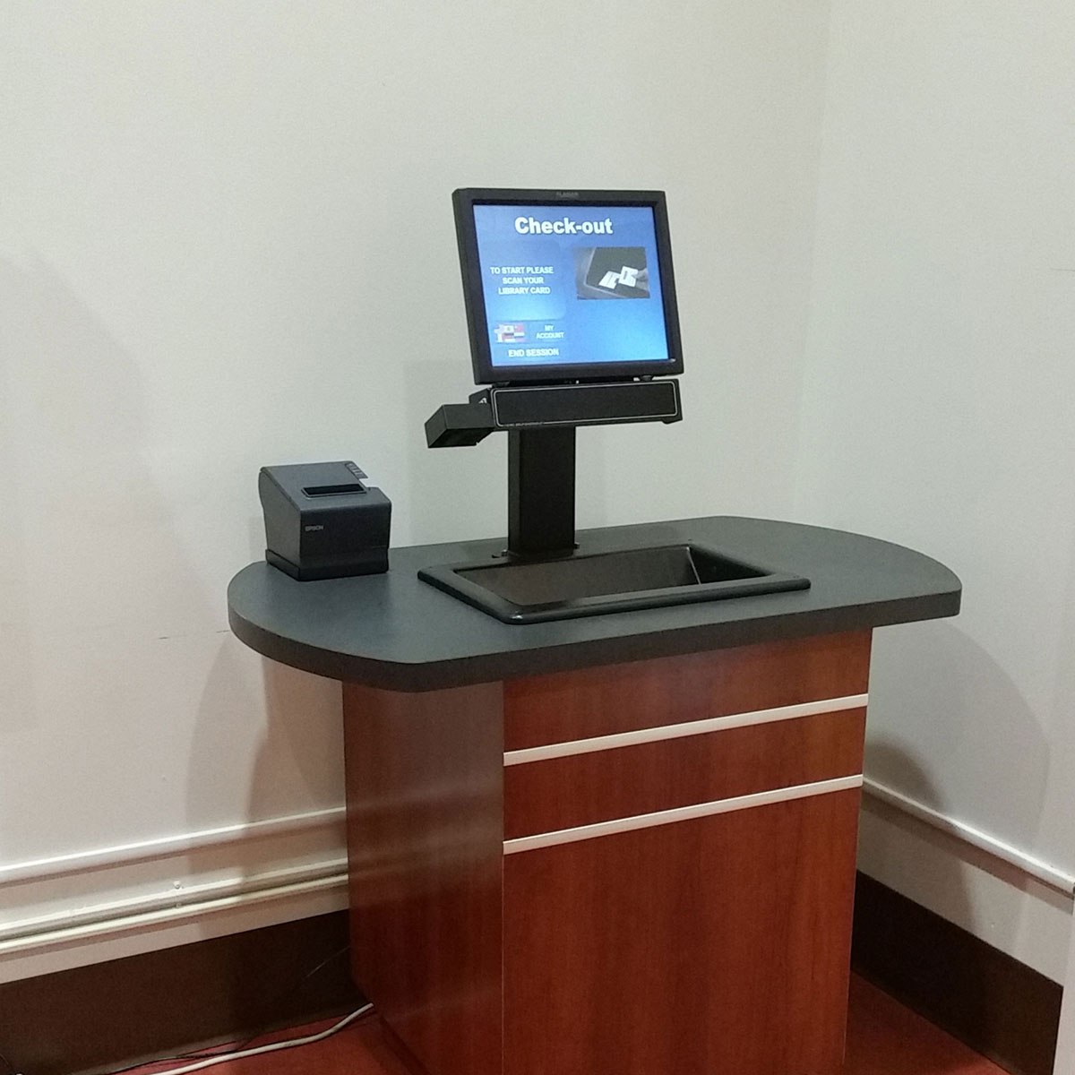 ZSR Improved! New Workstations and SelfCheckout ZSR Library