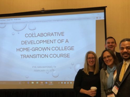 WFU Presentation at FYE 2018