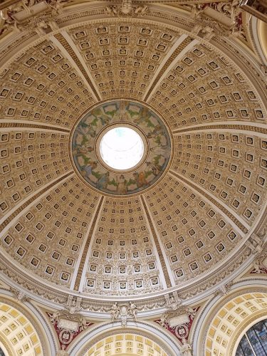 LOC reading room rotunda