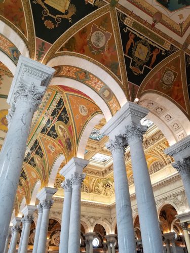 LOC arched ceiling