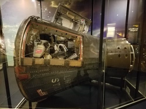 Gemini space capsule at Adler Planetarium