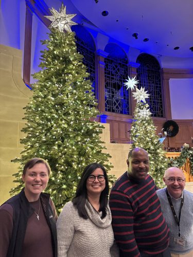 ZSR Folks at the WFU Lovefeast 2025