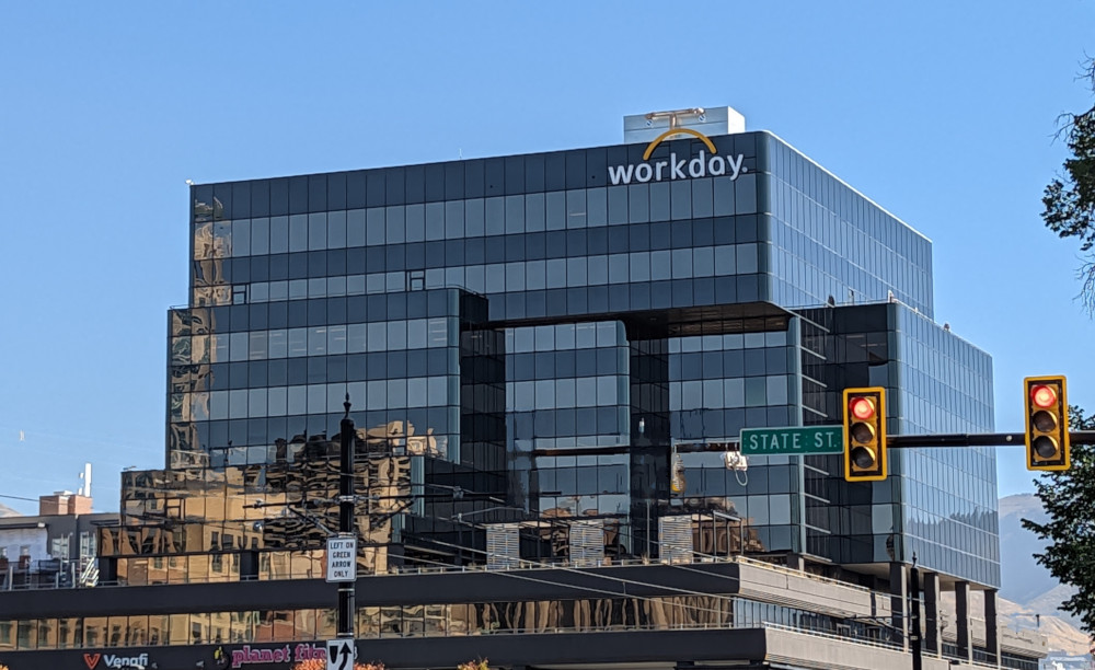 The Workday building in SLC