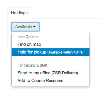 vufind-holdings-hold-for-pickup