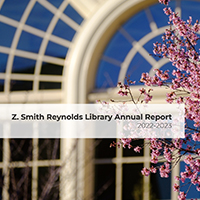 ZSR Library Annual Report 2022-2023